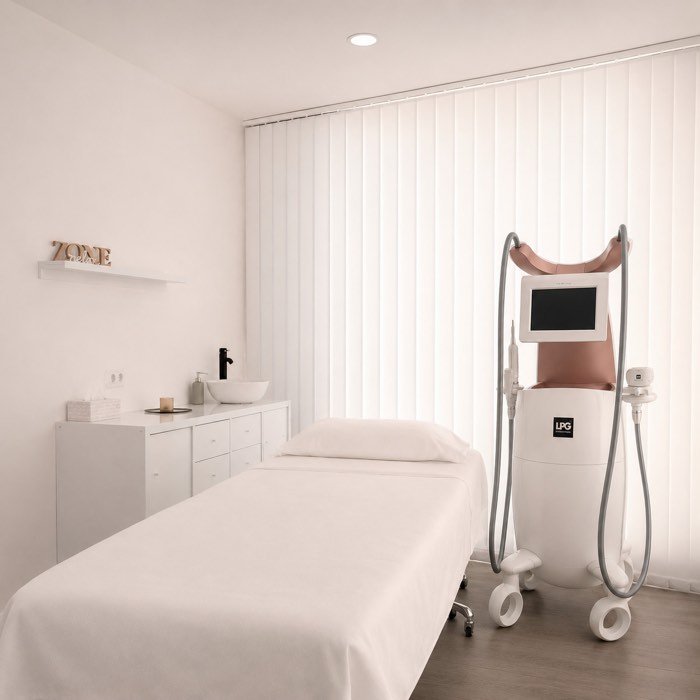 Sala de LPG Endermologie de María Rodríguez Estética Barcelona